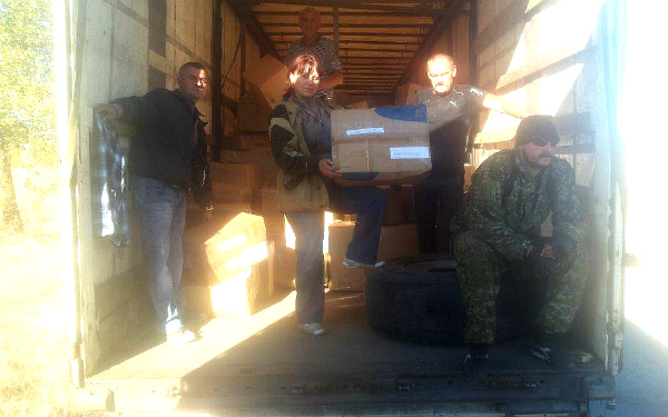 Гуманитарная помощь Донбассу от жителей Эстонии разгрузилась в Донецке