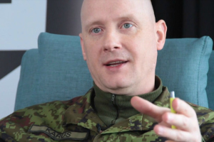 Подполковник Сил обороны Эстонии Вахур Карус