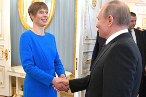встреча Керсти Кальюлайд и Владимира Путина